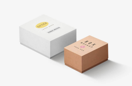 two small boxes